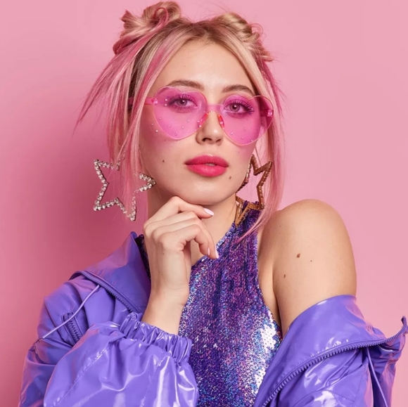 Barbie Pink Heart Tint Sunnies - Picture 3 of 11